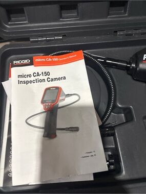 micro CA-150 Inspection Camera — Black and Red Handheld Video Scope